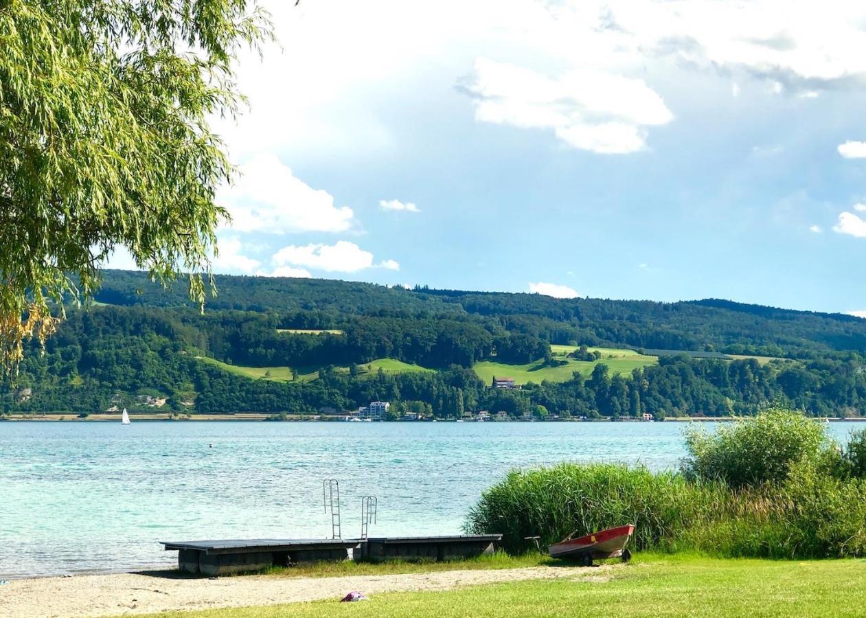 Ferienwohnung Seesprung Am Bodensee Gaienhofen  Dış mekan fotoğraf